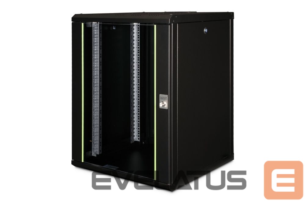 Other goods Digitus Wall Mounting Cabinet Unique Series | DN-19 16U-6/6-SW | Black | 82 x 60 x 60 cm