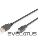 Cable Digitus  Connection Cable, 1.8 m | AK-300108-018-S | USB Type A to USB Mini B 