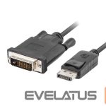 Monitor accessory Lanberg  Cable | CA-DPDV-10CU-0018-BK | DisplayPort to DVI-D | 1.8 m 