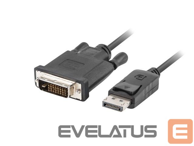 Monitor accessory Lanberg Cable | CA-DPDV-10CU-0018-BK | DisplayPort to DVI-D | 1.8 m