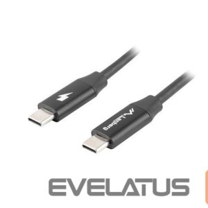 Monitor accessory Lanberg  USB-C 2.0 Cable, Quick Charge 4.0 | CA-CMCM-40CU-0018-BK | USB Type-C to USB Type-C | 1.8 m 