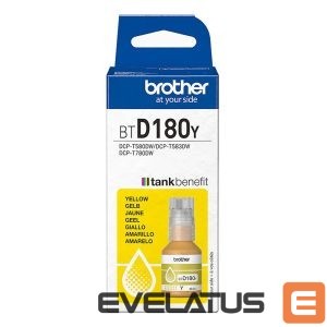 Printer accessories Brother  BTD180Y Yellow Ink Bottle | 