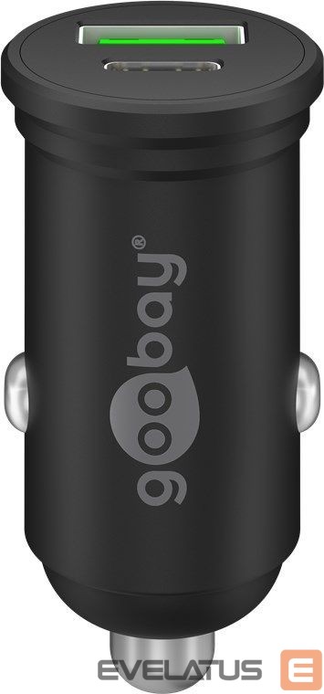 Charger Goobay 61739 Dual-USB Car Fast Charger USB-C PD, 45 W