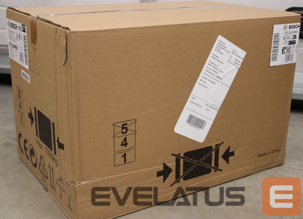 Microwave Bosch SALE OUT. BFL554MB0 Microwave Oven, Serie 6, Built-in, 900W, 25L, black | Microwave Oven | BFL554MB0 | Built-in | 31.5 L | 900 W | Black | DAMAGED PACKAGING