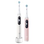 Toothbrush Oral-B  Electric Toothbrush | iO6 DuoPack | Rechargeable | For adults | Number of brush heads included 2 | Number of teeth brushing modes 5 | White/Pink 