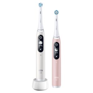 Toothbrush Oral-B  Electric Toothbrush | iO6 DuoPack | Rechargeable | For adults | Number of brush heads included 2 | Number of teeth brushing modes 5 | White/Pink 