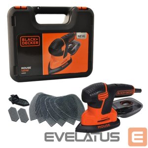 Other small household appliances Black & Decker  Triangular Sander | KA2500K-QS | 120 W 