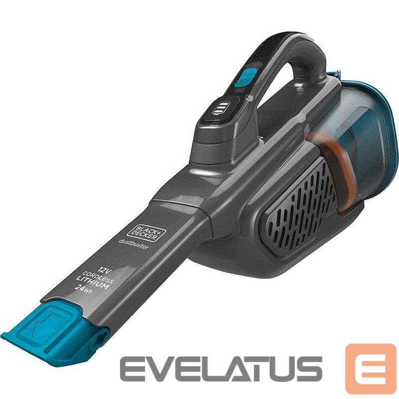 Vacuum cleaner Black & Decker Vacuum Cleaner | BHHV320B-QW | Cordless operating | Handstick | 12 V | Operating time (max) 20 min | Gray/Blue