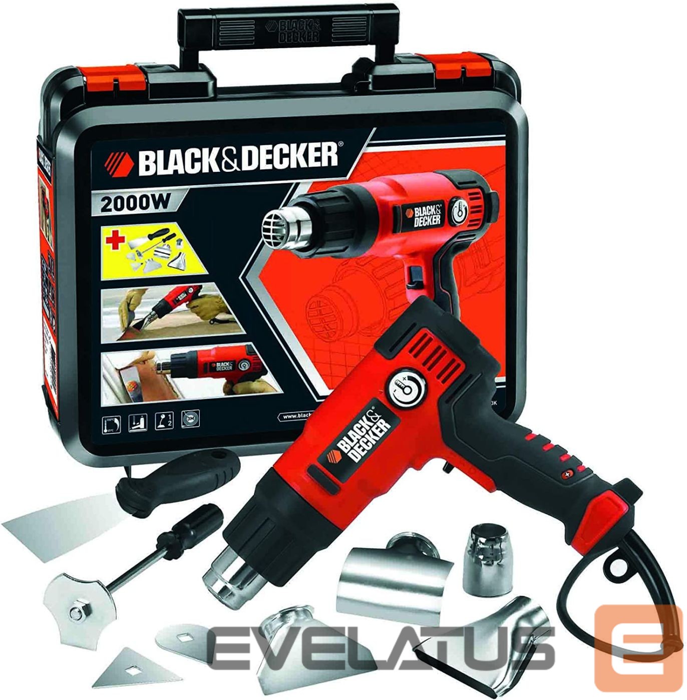 Other small household appliances Black & Decker Construction Hair Dryer | KX2200K-QS | 2000 W