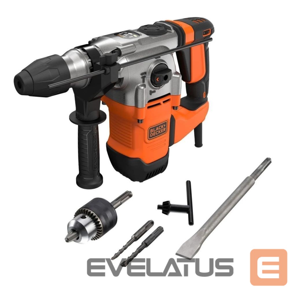 Other small household appliances Black & Decker Impact Drill, SDS+ | BEHS03K-QS | 1250 W