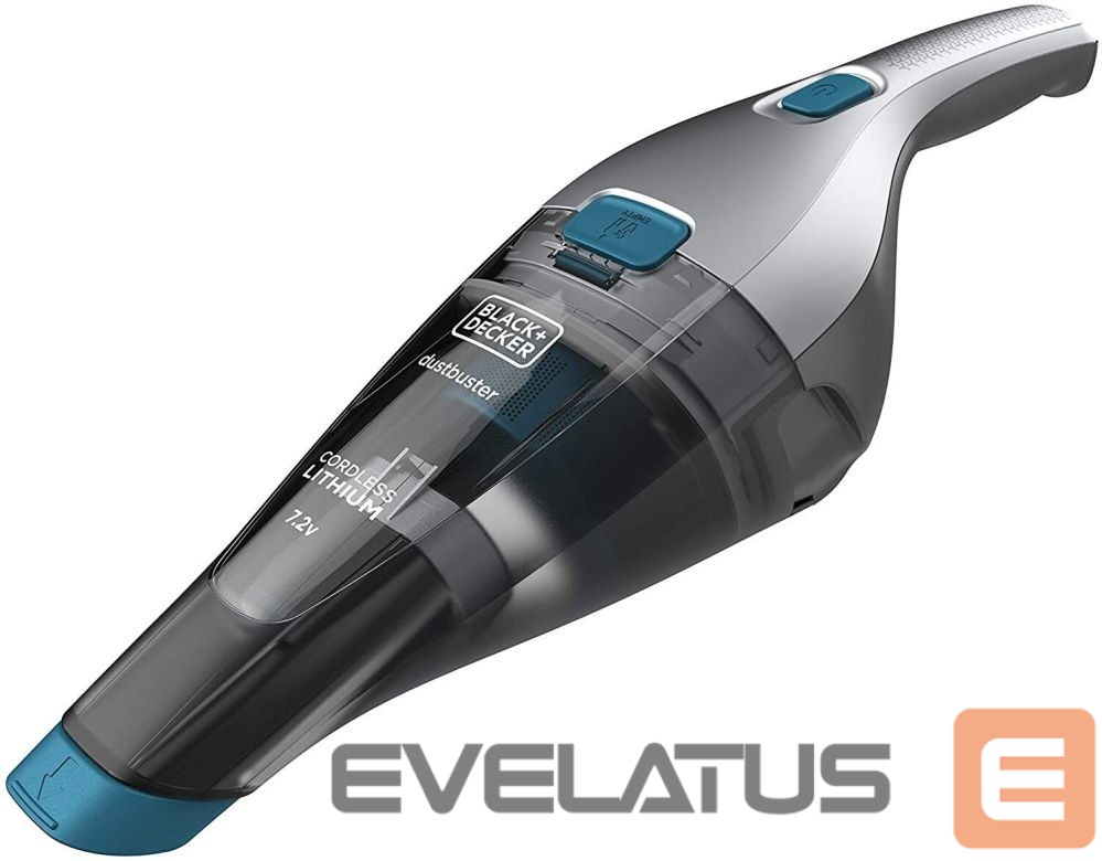 Vacuum cleaner Black & Decker | Vacuum Cleaner | NVC215WA-QW | Cordless operating | 7.2 V | Operating time (max) 10 min | Blue/Gray