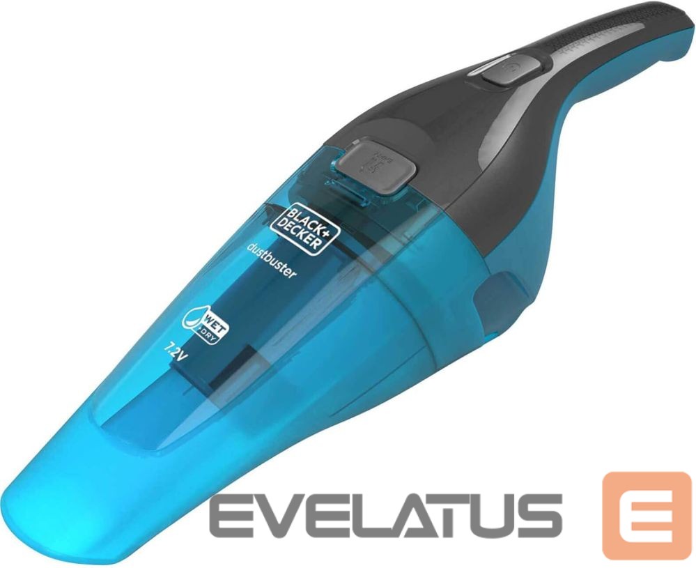Vacuum cleaner Black & Decker | Vacuum Cleaner | WDC215WA-QW | Cordless operating | Handstick | 7.2 V | Operating time (max) 10 min | Blue