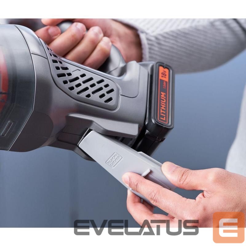 Vacuum cleaner Black & Decker | Vacuum Cleaner | BCHV001B-XJ | Cordless operating | Handstick | 18 V | Operating time (max) 12 min | Grey