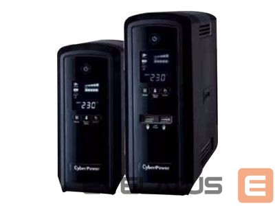 Servers CyberPower | PFC Sinewave UPS Series | CP1350PFCLCD | 1350 VA | 880 W | 144 V | 88 V | NEMA 5-15P, 5 ft. cord