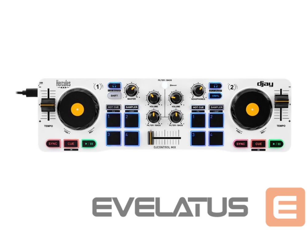 MP3 player Hercules | DJControl Mix | Bluetooth | Speakers | USB connectivity