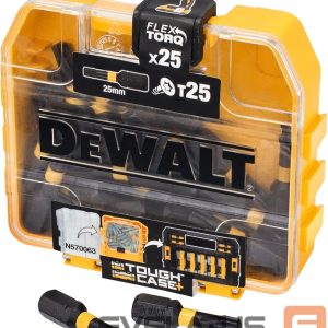 Cooler DeWALT  DT70558T-QZ Extreme FLEXTORQ 25pc Set T25 25mm in Small Bulk Storage Case 