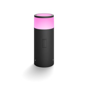 Desc lamp Philips Hue  WCA Calla Outdoor Bollard, Black | 8 W | 2000-6500 Hue White Colour Ambiance 