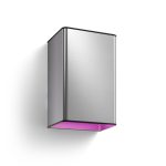 Desc lamp Philips Hue  WCA Resonate Outdoor Wall Lantern, Inox | 8 W | 2000-6500 Hue White Colour Ambiance 