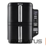 Table grill Ninja  Double Stack Vertical Air Fryer with 2 Stacking Drawers | SL300EU | Power 2470 W | Capacity 7.6 L | Black 