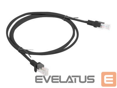 Monitor accessory Lanberg Patch cable - CAT 6 | RJ-45 - male | RJ-45 - male | RJ-45 - male to RJ-45 - male | 1 m