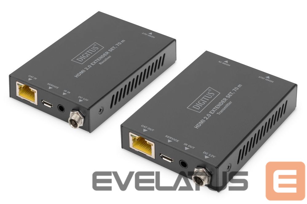 Charger Digitus | HDMI Extender Set, 4K/60Hz, 70 m | DS-55506