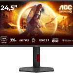 Monitor AOC  Q25G4SR 25" QHD/16:9/2560×1440/400cd/m2/1ms/HDMI/DisplayPort 1.4 x 1 