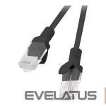 Monitor accessory Lanberg  Patchcord CAT.6 UTP fluke passed | PCU6-10CC-0025-BK | 0.25 m 