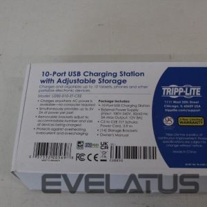 Other Computer Accessory Tripp Lite  10 Port USB Charging Station with Adjustable Storage | U280-010-ST-CEE | UNPACKED, SCRATCHED 