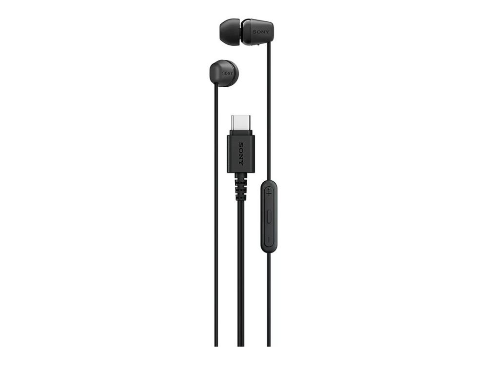 Wireless headphones Sony IER‑EX15C USB‑C Wired Earbuds with Mic, Black |