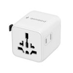 Adapter Gembird  TPA-INT-01-W Universal travel power adapter, white | 