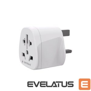 Adapter Gembird  A-AC-UKMINTF World to UK power adapter plug, 10 A | 