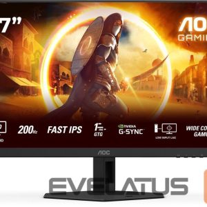 Monitor AOC  | 27G4HRE | 27 " | Fast IPS | FHD | 16:9 | 200 Hz | 1 ms | 1920 x 1080 pixels | 300 cd/m² | HDMI ports quantity 2 | Black 