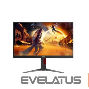 Monitor AOC  | 24G4HA | 24 " | Fast IPS | FHD | 16:9 | 200 Hz | 0.5 ms | 1920 x 1080 pixels | 300 cd/m² | HDMI ports quantity 2 | Black, Red 