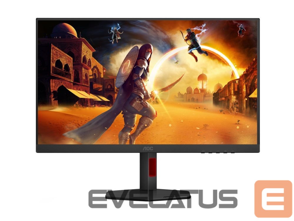 Monitor AOC | U27G4R | 27 " | Fast IPS | UHD | 16:9 | 120 Hz | 1 ms | 3840 x 2160 pixels | 400 cd/m² | HDMI ports quantity 2 | Black