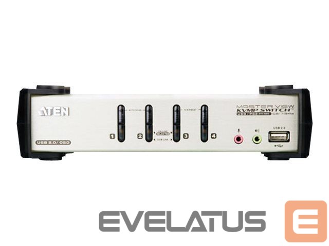 Server - Other Accessories Aten CS1734B - KVM / audio / USB switch - 4 ports