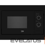 Microwave Beko  BMOB20202B Microwave oven, Free standing, Capacity 20 L, Power 800 W, No display, Black | 