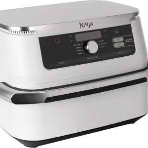 Table grill Ninja  AF500EUWH Double Hot Air Fryer White | 