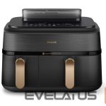 Table grill Philips  Dual Steam Air Fryer | NA552/00 5000 Series | Power 2750 W | Capacity 9 L | RapidAir Plus | Black 