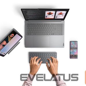 Computer keyboard Lenovo  Accessories Multi-Device Wireless Keyboard (US-ENG) |   Tab Keyboard Olympia |  Multi-Device Wireless Keyboard  (US-ENG) | Luna Grey | Standard | Wireless | English | USB-C and Bluetooth 