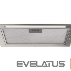 Built-in cooker hood Whirlpool  WCTH 63F LEB X Hood, Built-in, Width 51.4 cm, B, Max 435 m³/h, LED, Stainless steel | 