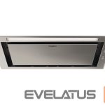 Built-in cooker hood Whirlpool  WCT3 63F LTX Hood, Built-in, Width 51.4 cm, B, Max 430 m³/h, LED, Inox | 