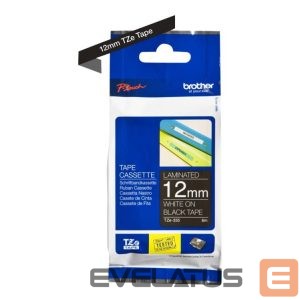 Printer accessories Brother  TZe-335 Laminated Tape White on Black, TZe, 8 m, 1.2 cm 