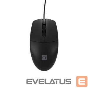 Computer mouse Natec  Mouse, Ruff Plus, Wired, 1200 DPI, Optical, Black 