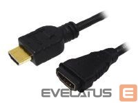 Monitor accessory Logilink  HDMI Cable Type A Male - HDMI Type A Female CH0056 Black, 2 m 