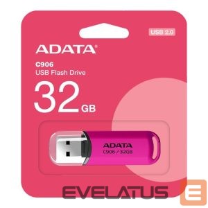 Flash drive ADATA  C906 32GB USB Flash Drive, Pink 
