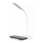 Controller Gembird  TA-WPC10-LED-01-W Desk lamp with wireless charger, White 