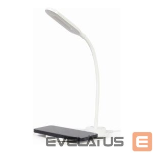 Controller Gembird  TA-WPC10-LED-01-W Desk lamp with wireless charger, White 