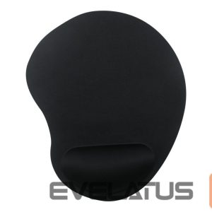 Computer mouse Gembird  MP-ERGO-01 Mouse pad with soft wrist support, black 