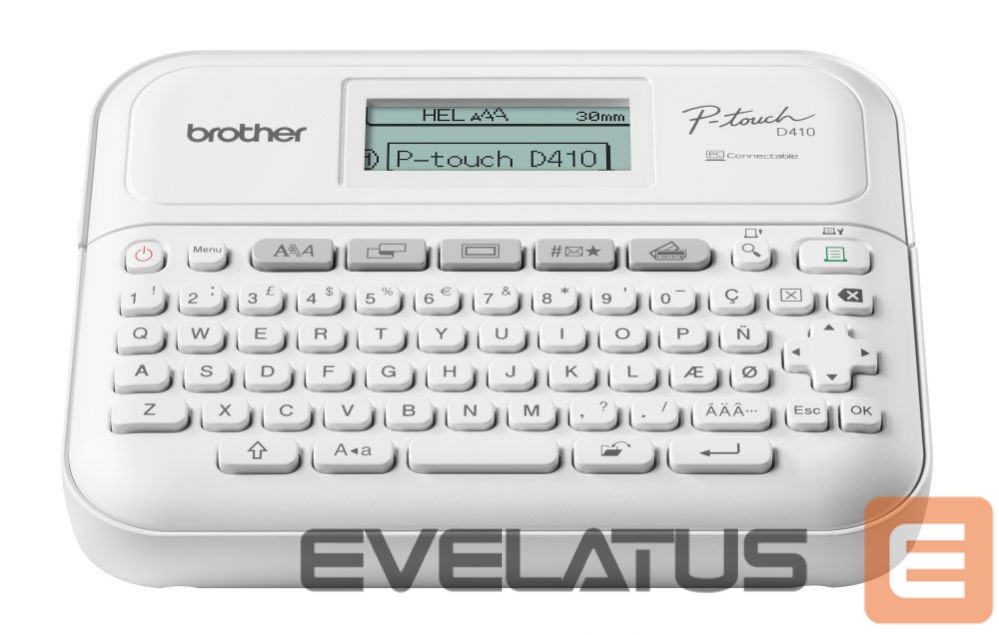 Printer Brother PT-D410 | Mono | Thermal | Label Printer | White