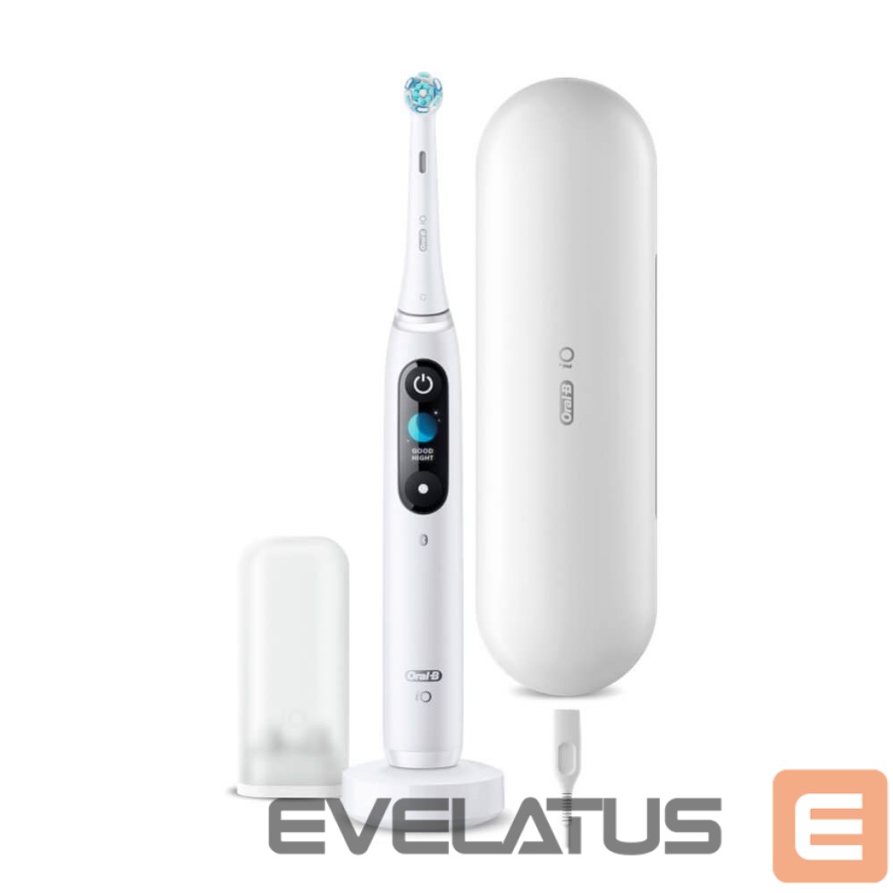 Toothbrush Oral-B Electric Toothbrush | iO9 Series | Rechargeable | For adults | Number of brush heads included 1 | Number of teeth brushing modes 7 | White